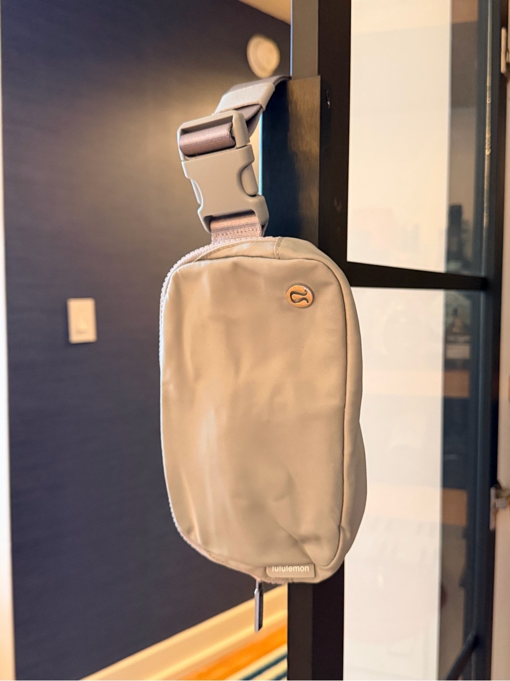 lululemon athletica Cream Belt Bag